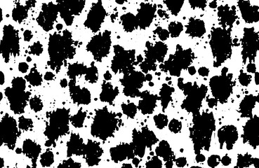 Abstract grunge black texture. Vector background