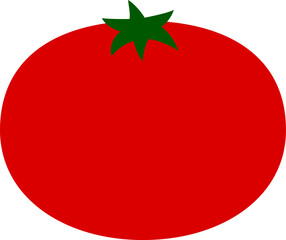 トマトのイラスト・アイコン（tomato）
