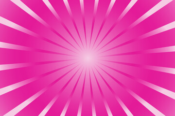 Abstract pink vector geometric background with randomly scattered shiny pink circular lines	
