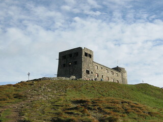 building of the former observatory on Mount Pip Ivan