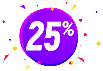 Coupon code discount promotion 25 percent off sale