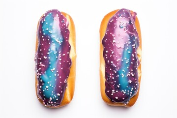 Galaxy space sweets party event backgrond