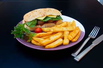 Food in display for the photo shoot in Tokyo, Japan. Nowadays in 2022, people rely on the food delivery service