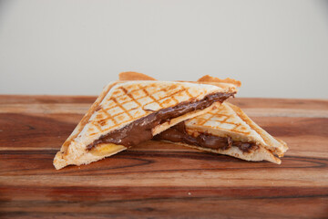 Food in display for the photo shoot in Tokyo, Japan. Nowadays in 2022, people rely on the food delivery service
