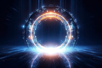 magical power portals holographic stargate cosmos hyperspace, 