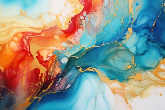 Colorful inkscape background