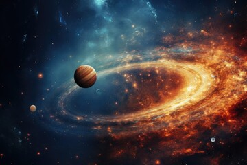 Universe abstract background