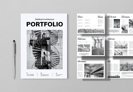 Buliding & Architecture Portfolio Brochure