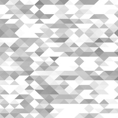 Abstract gray colored triangles geometric background.
