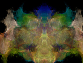 Imaginatory fractal abstract background Image