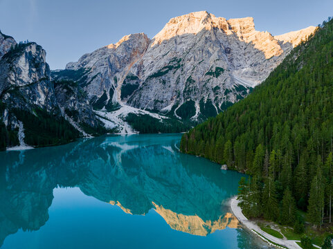 Lago di Braies, Dolomites, Italy