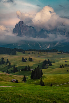 Alpe di Siusi, Dolomites, Italy