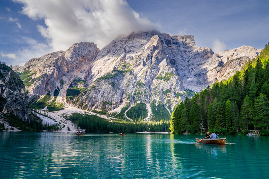 Lago di Braies, Dolomites, Italy