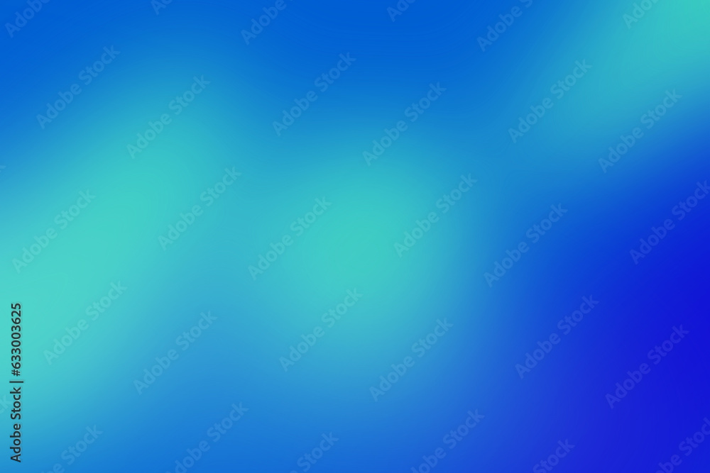 Poster Abstract blue cyan gradient abstract background. elegant bright and smooth light soft blue color illustration backdrop for graphic website design template and wallpaper