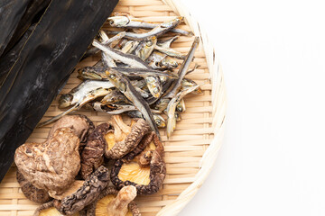 和風スープの材料