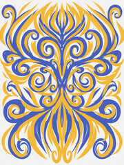 bright and colorful cover with patterns 