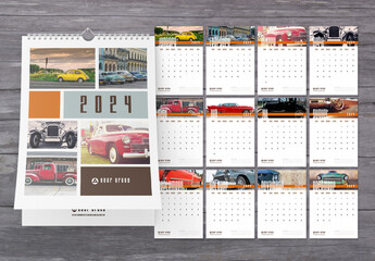 2024 Wall Calendar Layout