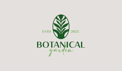 Leaf Flower Plant Logo Template. Universal creative premium symbol. Vector illustration. Creative Minimal design template. Symbol for Corporate Business Identity