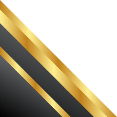 Gold Banner Corner