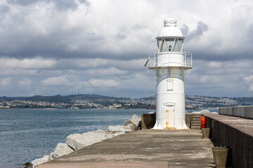lighthouse of Brixham in England