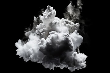 Fototapeta premium Use this snapshot of a smoke cloud and fog made of dry ice to create your projects