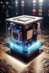 AI computer processor circuit