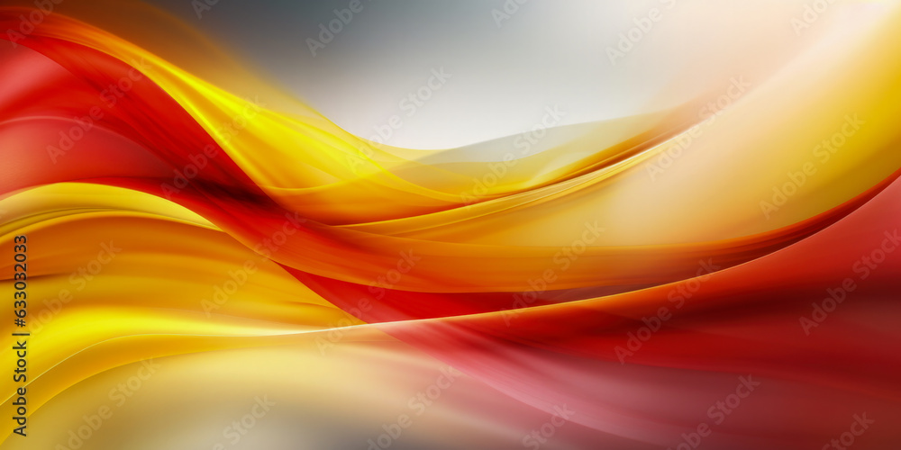 Poster abstract background with color and shape composition - generative ai