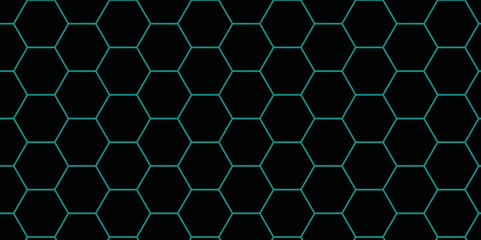 seamless pattern with hexagons. Abstract background with lines. Modern simple style hexagonal graphic concept. Background with hexagons.