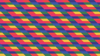 Abstract Colorful Stripes Pattern Background. Vintage Retro. Geometric Banner Wallpaper. Vector