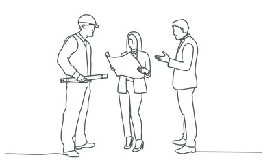 Worker contractor, builder