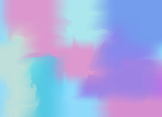 Abstract Blurred Gradiant Mesh Background in Bright Colors.