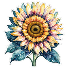 Sunflower Flower Generative AI