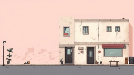 houses in the city. Generative AI