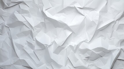 Obraz premium crumpled paper background. Generative AI