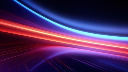 abstract background with glowing lines. Generative AI