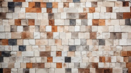 mosaic tiles background. Generative AI