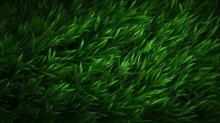 green grass in the wind. Generative AI