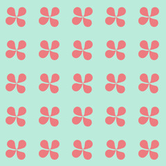 seamless pattern with hearts