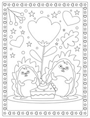 Valentine's Day Coloring Pages