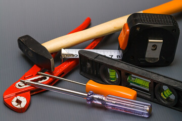 Set of construction tools