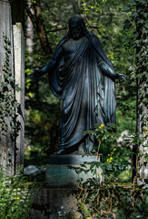 Jesus auf Friedhof