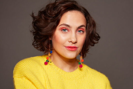 Portrait of young woman