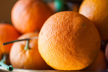 Close up of oranges