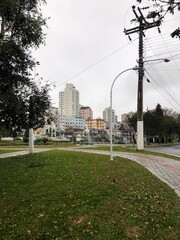 Paisagem, Árvores, Praça 