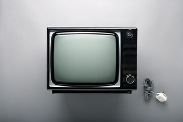 Old television set