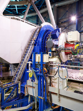 Telescope machinery at Paranal Observatory in Chile