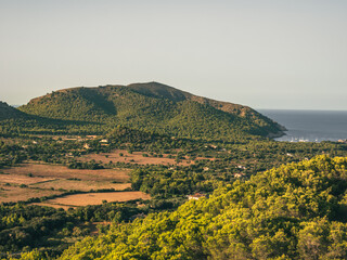 landscape of region of Capdepera, Mallorca