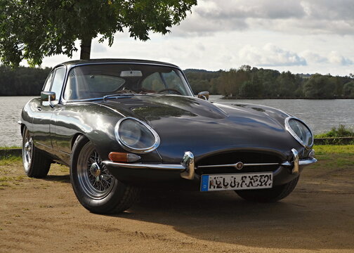 Black Jaguar E-Type