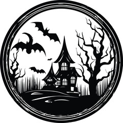 Helloween vector illustration for t-shirt