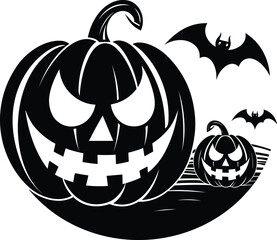 Helloween vector illustration for t-shirt